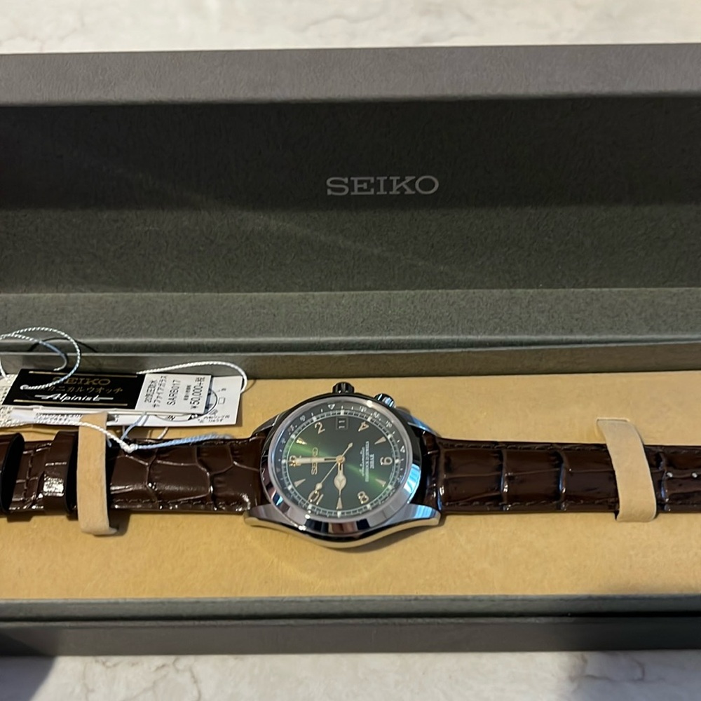 NWT Seiko Alpinist Watch